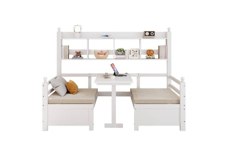 Fanttik Sofa Schlafsofa Multifunktionales 200x90 cm, 2-in-1 Bett und Schreibtisch, 2 set, offenen Ablagefächer Fanttik Sofa Schlafsofa Multifunktionales 200x90 cm, 2-in-1 Bett und Schreibtisch, 2 set, offenen Ablagefächer von Fanttik