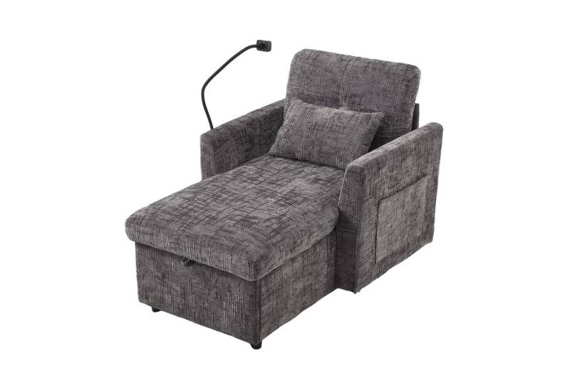 Fanttik Sofa Schlafsofa Relaxsessel mit Liegefunktion, verstellbar Rückenlehne, Set von Fanttik
