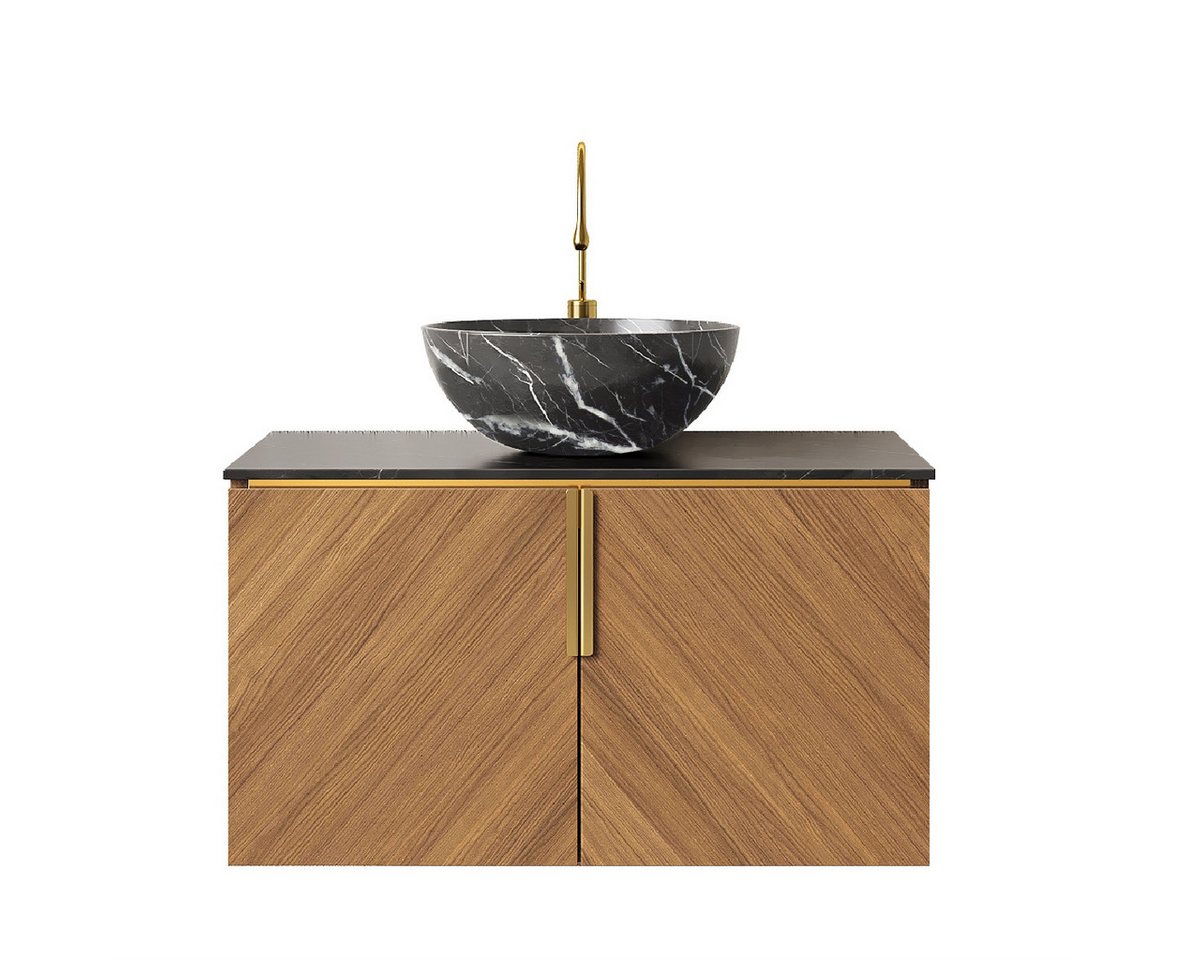 Fanttik Waschtisch Waschtisch ADELAIDE-56-Schwarz, mit Soft-Close-Funktion Fanttik Waschtisch Waschtisch ADELAIDE-56-Schwarz, mit Soft-Close-Funktion von Fanttik
