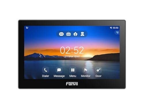 Fanvil i505W Display Touchscreen Android 9.0 7 Zoll Monitor Video Türsprechanlage IP SIP Zugangskontrolle von Fanvil