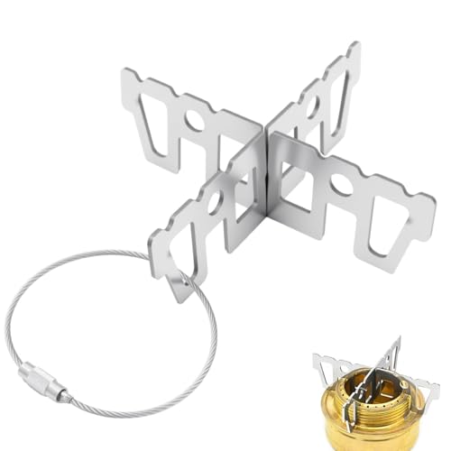 Support Croisé pour Réchaud de Camping, Support en Acier Inoxydable, Support pour Réchaud de Voyage, Porte-Casserole de Camping, Stabilité et Ventilation, Léger et Portable pour Activités Extérieures Support Croisé pour Réchaud de Camping, Support en Acier Inoxydable, Support pour Réchaud de Voyage, Porte-Casserole de Camping, Stabilité et Ventilation, Léger et Portable pour Activités Extérieures von Fanxaolnes