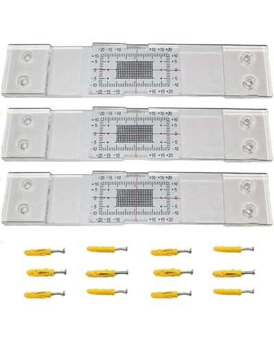 Fanxinzttc 3 Sätze Manuelles Mauerrissmessgerät, Rissmessgerät Monitor, Rissmonitor zum Messen und Aufzeichnen von Läsionen und Rissen in flachen Mauerwerksoberflächen Fanxinzttc 3 Sätze Manuelles Mauerrissmessgerät, Rissmessgerät Monitor, Rissmonitor zum Messen und Aufzeichnen von Läsionen und Rissen in flachen Mauerwerksoberflächen von Fanxinzttc