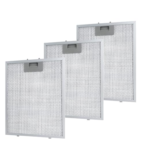 Fanxinzttc 3 Stück Metallfettfilter für Dunstabzugshaube 320x260mm Filter Metall Universal-Dunstabzugshaube, Fettfilter mit Metallgitter für Küchenabzugshauben Fanxinzttc 3 Stück Metallfettfilter für Dunstabzugshaube 320x260mm Filter Metall Universal-Dunstabzugshaube, Fettfilter mit Metallgitter für Küchenabzugshauben von Fanxinzttc