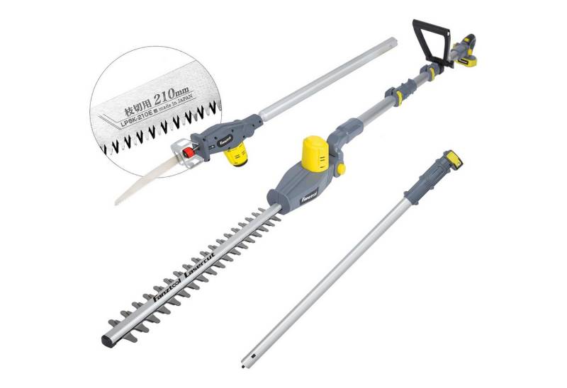 Fanztool Akku-Heckenschere FANZTOOL 20V Li-Ion Akku 2-in-1 Hochentaster/teleskop Heckenschere Fanztool Akku-Heckenschere FANZTOOL 20V Li-Ion Akku 2-in-1 Hochentaster/teleskop Heckenschere von Fanztool