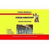 Farben-Budimex Industrie Betonfarbe/Flüssigkunststoff / 750 ml/zum Versiegeln u. Beschichten von Beton, Holz u. Metall (Anthrazitgrau) von Farben-Budimex