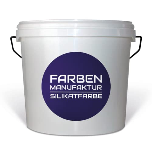 Farben Manufaktur Silikatfarbe Mineralfarbe bunt & weiß Wandfarbe Silikat Innensilikat Innenwandfarbe Trendfarbe 1,2,5,10L, Größe: 1L, Farbe: Pistazie von Farben Manufaktur - individuelle Farb(t)räume