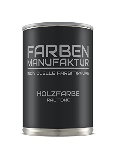 Kopie: Farben Manufaktur Holzfarbe Wetterschutzfarbe Holzlack Holzschutzlack Holzdecklack RAL 2/5L, Farbe: ca. RAL 6018 Gelbgrün, Größe: 5L von Farben Manufaktur - individuelle Farb(t)räume