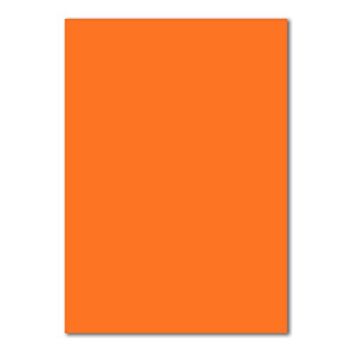 1000 Blatt DIN A5 Papier - Orange - 120gr - 14,8 x 21cm - Bastelbogen Tonpapier Bastelpapier Briefbogen - FarbenFroh by GUSTAV NEUSER 1000 Blatt DIN A5 Papier - Orange - 120gr - 14,8 x 21cm - Bastelbogen Tonpapier Bastelpapier Briefbogen - FarbenFroh by GUSTAV NEUSER von FarbenFroh by GUSTAV NEUSER
