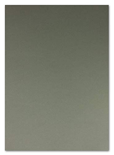 150 DIN A5 Einzelkarten Papierbögen - Anthrazit - 240 g/m² - 14,8 x 21 cm - Bastelbogen Tonpapier Fotokarton Bastelpapier Tonkarton - FarbenFroh von FarbenFroh by GUSTAV NEUSER