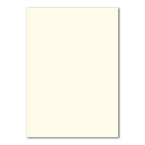 200 Blatt DIN A5 Papier - Naturweiß - 120gr - 14,8 x 21cm - Bastelbogen Tonpapier Bastelpapier Briefbogen - FarbenFroh by GUSTAV NEUSER von FarbenFroh by GUSTAV NEUSER