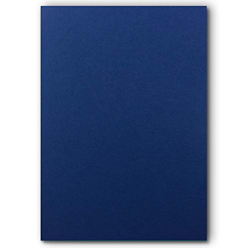 50 Blatt DIN A5 Papier - Dunkelblau - 120gr - 14,8 x 21cm - Bastelbogen Tonpapier Bastelpapier Briefbogen - FarbenFroh by GUSTAV NEUSER 50 Blatt DIN A5 Papier - Dunkelblau - 120gr - 14,8 x 21cm - Bastelbogen Tonpapier Bastelpapier Briefbogen - FarbenFroh by GUSTAV NEUSER von FarbenFroh by GUSTAV NEUSER