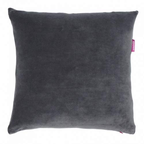 Farbenfreunde Interieur Kissenhülle aus Nicky-Stoff 40x40 Anthracite von Farbenfreunde
