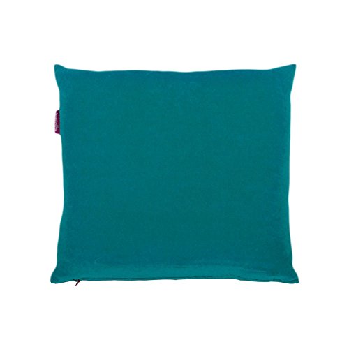 Farbenfreunde Kissenbezug 1000 50 x 50 grün smaragd von Farbenfreunde