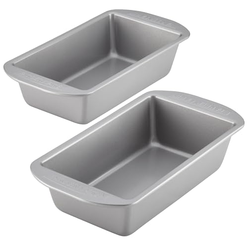 Farberware Aluminiumguss Bakeware Kastenform set 2er-Pack grau von Farberware