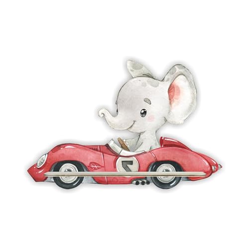 Farbklecks-Collection Musikboxregal Erweiterung Auto Freunde Elefant von Farbklecks-Collection