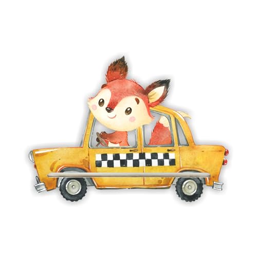 Farbklecks-Collection Musikboxregal Erweiterung Auto Freunde Fuchs von Farbklecks-Collection