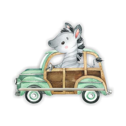 Farbklecks-Collection Musikboxregal Erweiterung Auto Freunde Zebra von Farbklecks-Collection