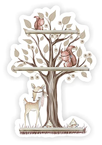Farbklecks Collection Musikboxregal Erweiterung Indianergeschichte Baum REH von Farbklecks-Collection