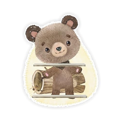 Farbklecks-Collection Musikboxregal Erweiterung Little Friends Bär von Farbklecks-Collection