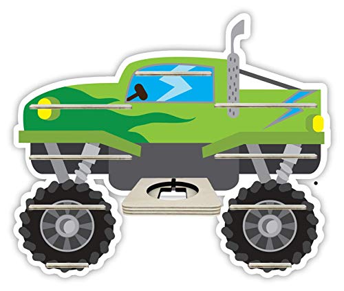 Farbklecks-Collection Musikboxregal Monstertruck - passend für Toniebox - Regal mit Platz für Box sowie 25-30 Figuren Farbklecks-Collection Musikboxregal Monstertruck - passend für Toniebox - Regal mit Platz für Box sowie 25-30 Figuren von Farbklecks-Collection