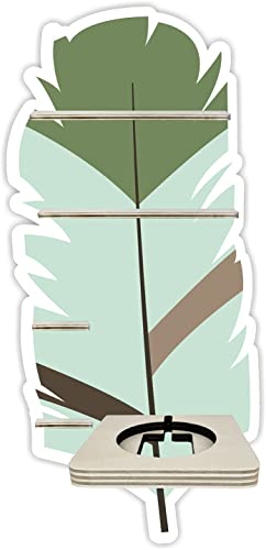 Farbklecks-Collection Musikboxregal Starter Set Feder Mint von Farbklecks-Collection