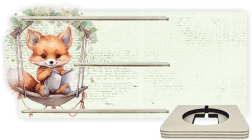 Farbklecks Collection Musikboxregal Starter Set Lesefuchs von Farbklecks-Collection