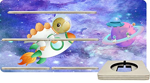 Farbklecks-Collection Musikboxregal Starter Set Spacedinos von Farbklecks-Collection
