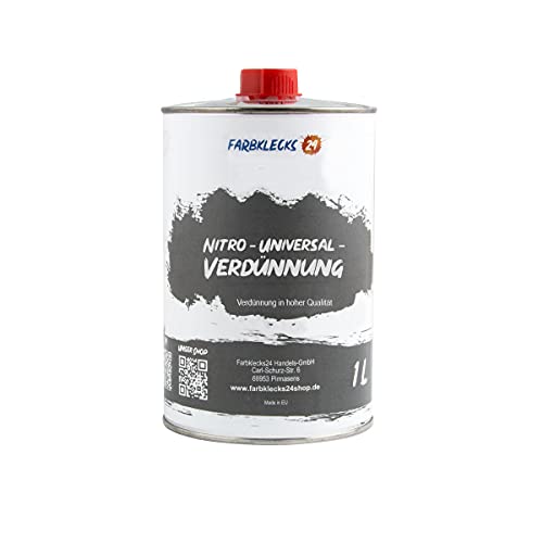 Farbklecks24 Nitro-Universal-Verdünnung 1L, Nitroverdünnung, Reiniger Farbklecks24 Nitro-Universal-Verdünnung 1L, Nitroverdünnung, Reiniger von Farbklecks24