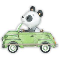 Tonieregal - Regal Für Musikbox Erweiterung Auto Freunde Panda Passend Toniebox von FarbklecksCollection