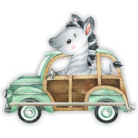Tonieregal - Regal Für Musikbox Erweiterung Auto Freunde Zebra Passend Toniebox von FarbklecksCollection