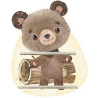 Tonieregal - Regal Für Musikbox Erweiterung Kleine Freunde Bär von FarbklecksCollection