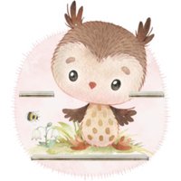 Tonieregal - Regal Für Musikbox Erweiterung Kleine Freunde Eule von FarbklecksCollection