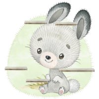 Tonieregal - Regal Für Musikbox Erweiterung Kleine Freunde Hase von FarbklecksCollection