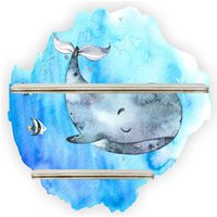 Tonieregal - Regal Für Musikbox Erweiterung Unterwasserwelt Modul Grauwal von FarbklecksCollection