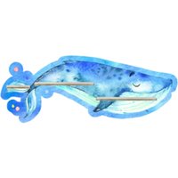 Tonieregal - Regal Für Musikbox Erweiterung Unterwasserwelt Tier Blauwal Tonieregal - Regal Für Musikbox Erweiterung Unterwasserwelt Tier Blauwal von FarbklecksCollection