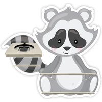 Tonieregal - Regal Für Musikbox Für 15-20 Figuren Waschbär Passend Toniebox von FarbklecksCollection
