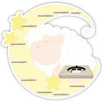 Tonieregal - Regal Für Musikbox Für 20-25 Figuren Mondschaf Passend Toniebox von FarbklecksCollection