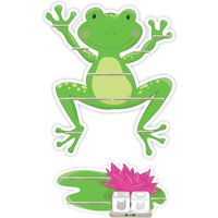 Tonieregal - Regal Für Musikbox Für 25-30 Figuren Frosch Mit Seerose Passend Toniebox 1 Oder 2 von FarbklecksCollection