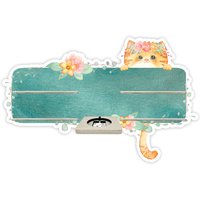 Tonieregal - Regal Für Musikbox Für 25-30 Figuren Katzenbanner 3 Passend Toniebox von FarbklecksCollection