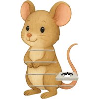 Tonieregal - Regal Für Musikbox Für 25-30 Figuren Maus Passend Toniebox Tonieregal - Regal Für Musikbox Für 25-30 Figuren Maus Passend Toniebox von FarbklecksCollection