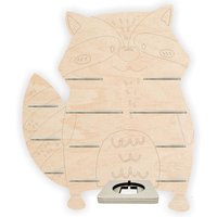 Tonieregal - Regal Für Musikbox Für 25-30 Figuren Natur Tier Waschbär Passend Toniebox von FarbklecksCollection