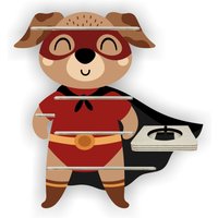 Tonieregal - Regal Für Musikbox Für 25-30 Figuren Super Hündchen Passend Toniebox von FarbklecksCollection