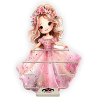 Tonieregal - Regal Für Musikbox Für 25 Figuren Blumenprinzessin Passend Toniebox von FarbklecksCollection