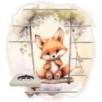 Tonieregal - Regal Für Musikbox Für 30-35 Figuren Schaukelfuchs Passend Toniebox von FarbklecksCollection