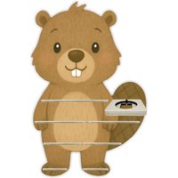 Tonieregal - Regal Für Musikbox Für 35-40 Figuren Bieber Passend Toniebox von FarbklecksCollection