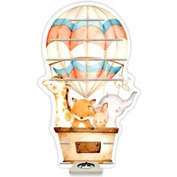 Tonieregal - Regal Für Musikbox Für 35-40 Figuren Heissluftballon Familie 2 Passend Toniebox von FarbklecksCollection