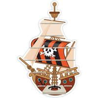Tonieregal - Regal Für Musikbox Für 35-40 Figuren Piratenschiff Passend Toniebox von FarbklecksCollection