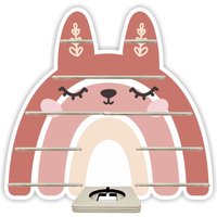 Tonieregal - Regal Für Musikbox Für 35-40 Figuren Regenbogentier Hase Passend Toniebox Tonieregal - Regal Für Musikbox Für 35-40 Figuren Regenbogentier Hase Passend Toniebox von FarbklecksCollection