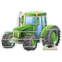 Tonieregal - Regal Für Musikbox Für 40-45 Figuren Grüner Traktor Passend Toniebox von FarbklecksCollection