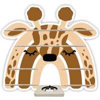 Tonieregal - Regal Für Musikbox Für 40-45 Figuren Regenbogensafari Giraffe Passend Toniebox Tonieregal - Regal Für Musikbox Für 40-45 Figuren Regenbogensafari Giraffe Passend Toniebox von FarbklecksCollection
